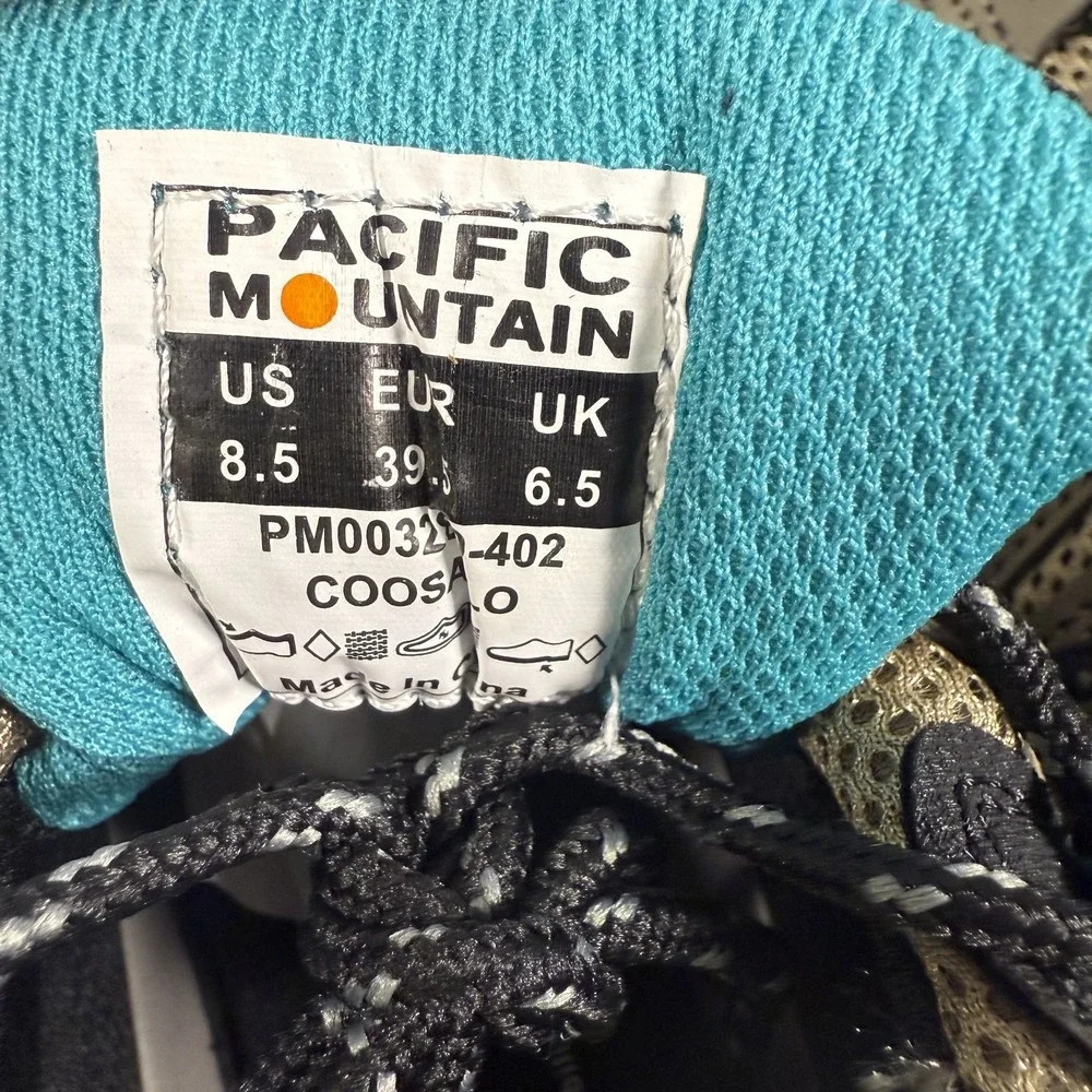 pacific‎ mountain hiking boots COOSA Waterproof soft toe mens 8.5